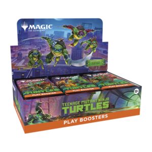 Magic The Gathering Teenage Mutant Ninja Turtles Play Booster Display